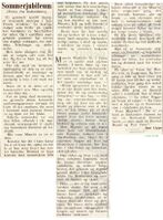 1961: Just Lippe skriver om sin venn Maurits Woxholt (1883-1971) i Friheten 7/4/1961.