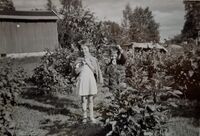 Westlie, Lindheim, Hjellum 1964. Ingrid, Arne. Foto: Annar Westlie