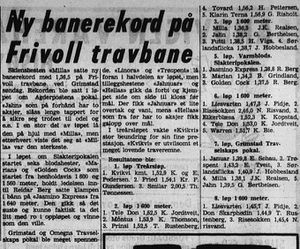 19700616 AGDP Banerekord frivoll travbane.JPG