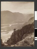 7. 199. Thelemarken, Udsigt fra Lille Ravnejuvet over Dalen - NB bldsa AL0199.jpg