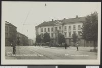 Parti fra Harald Hårdrådes plass. Foto: J.H. Küenholdt