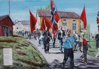 1.mai-tog i Vestfossen