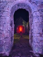 Raumnes historielag, Nes kulturskole og Nes kommune har kulturnatt ved kirkeruinene i oktober. Fakkeltog fra Nes kirke opp til ruinene. Ruinene er lyssatt og det foregår ulike kulturelle innslag langs veien og ved ruinene