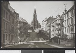 Kirken som fond Foto: Nasjonalbiblioteket