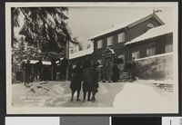 Grefsenkollen vinterstid. Foto: Ukjent / Nasjonalbiblioteket