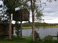 Njalla ved Silvermuseet i Arjeplog. Foto: Olve Utne (2012).