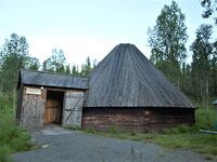 Frälsningsarméns bönekåta i Fatmomakke vart bekosta av Anna-Lisa Öst og bygd i 1947. Foto: Olve Utne (2012).