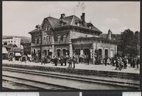 Lillehammer stasjon. Kilde: Mittet/Nasjonalbiblioteket