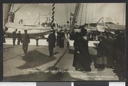 Ankomst i Kristiansund. Foto: Ukjent / Nasjonalbiblioteket