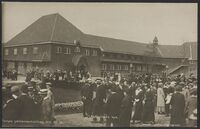 Landbrukets hus. Foto: Nasjonalbiblioteket (1914).