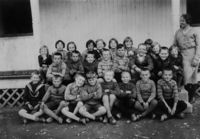 4.kl Vettre skole 1933 Klikk på bildet for å se navn.