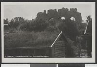175. 4 Hamar. Domkirkeruiner ved Hubredbygningen - no-nb digifoto 20150730 00184 bldsa PK25961.jpg
