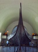 Osebergskipet. Foto: Olve Utne (2008)