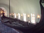 Osebergskipet. Foto: Olve Utne (2008)