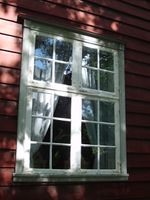 Vindauge, er endra frå det opphavlege. Foto: Olve Utne (2008).