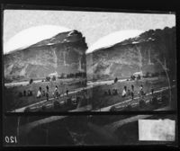 187. 61 ny. Beiarn Kirke set fra Præstegaarden. Stereoskop - NB bldsa OTO0120 A.jpg