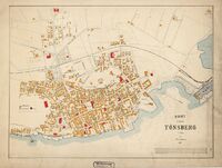 Fra 1904. Tegnet av Nicolai Solner Krum.