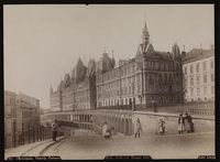Victoria terrasse fotografert 1892. Foto: Axel Lindahl