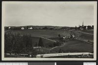 Plasseringa fra annet ståsted. Foto: Carl Gustav Normann (1924).