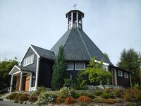 St. Sunniva katolske kyrkje. Foto: Olve Utne (2008)