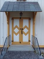 Kirkedøra.