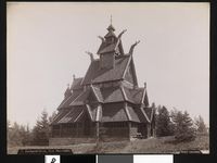 17. 8. Ladegaardsøen, Gols Stavekirke - NB bldsa AL0008.jpg