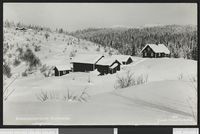 Blankvannsbråten vinterbilde. Foto: Nasjonalbiblioteket