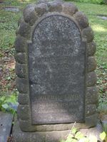 Sigrids fars gravstein på Sofienberg gravlund i Oslo. Foto: Olve Utne (2009).