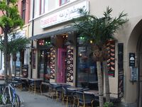 Uteservering. Foto: Olve Utne (2009).