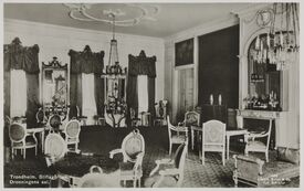 Dronningens sal. Foto: Alf Schrøder/Nasjonalbiblioteket (1920–1930).