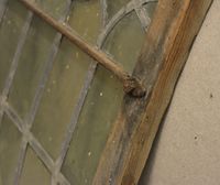 Vindauge, forsterking utside