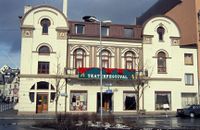 Aalesund Arbeiderforening, oppført 1906, sammen med Heinrich Jürgensen. Foto: Synnøve Haugen/Riksantikvaren