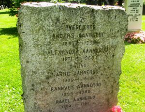 Aannerud familiegravminne Vestre gravlund Oslo.jpg