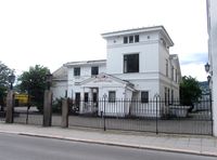 Ole Steens gate 16: Gildehallen ved Aass bryggeri. Foto: Stig Rune Pedersen (2014).