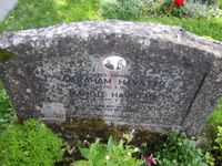 Gravminne Brunkeberg kirkegård for Telemarks-evangelistene Abraham og Margit Berge. Foto: Elin Olsen