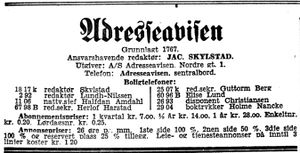 Adresseavissens kolofon 8.10. 1942.jpg