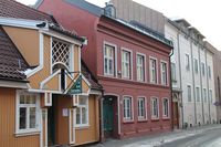 St. Olav menighets kontor og prestebolig, Akersveien 12