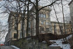 Egebergslottet, Akersveien 24 f-g, oppført 1900. Ark. Berle. Foto: Chris Nyborg (2013).