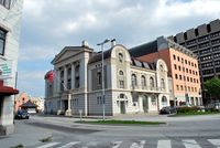 Aalesund Arbeiderforening, oppført 1904-1905, åpnet 1906, sammen med Heinrich Jürgensen. Foto: Bruker:GangerRolf