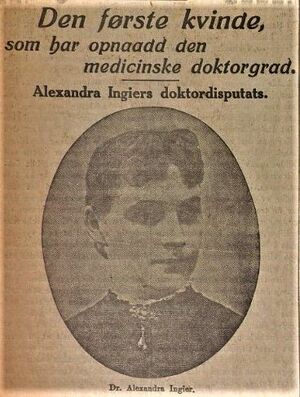 Alexandra Ingier doktorgrad 1914 klipp.jpg