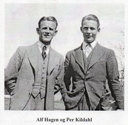 Alf Hagen og Per Kildahl.