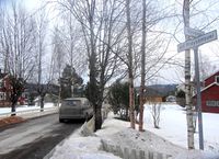 Senvinterstemning i Alf Prøysens vei. Foto: Stig Rune Pedersen (2012)