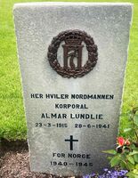 Lundlies gravminne ved Troqueer Cemetery i Dumfries. Foto: Stig Rune Pedersen (2025)