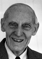 Alv Kjøs var Høyres leder 1954-1962. Foto: Grønoset/Glåmdalsmuseet