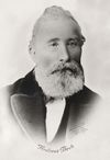 Andreas Bech, Herøys første ordfører. Foto: Ukjent