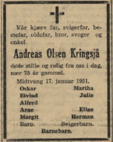 Andreas Olsen Kringsjå dødsannonse.png