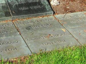 Andreas Wiel Nygaard gravminne.JPG