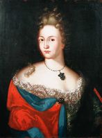 Maleri av Anna Krefting. Foto: Norsk Folkemuseum.