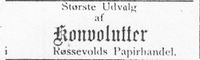 71. Annonse 1 fra Røssevolds Papirforretning i Søndmøre Folkeblad 6.1.1892.jpg