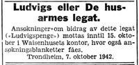 215. Annonse 1 om legatmidler i Adresseavisen 8.10. 1942.jpg